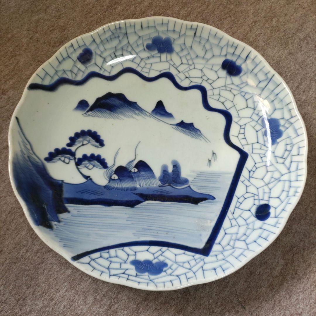 古伊万里　山水　大皿　D539
