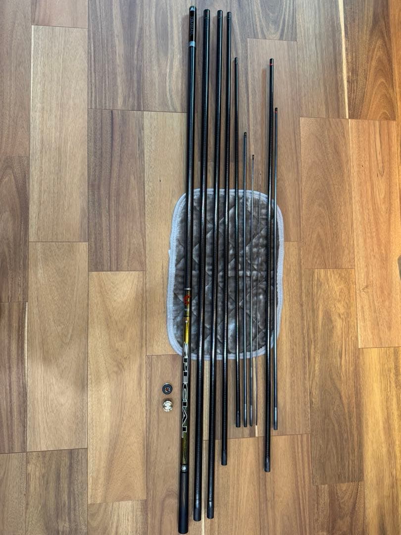 最終値下げ！ ダイワ　銀影競技スペシャルSL85 75スイッチパーツ付　美品　鮎