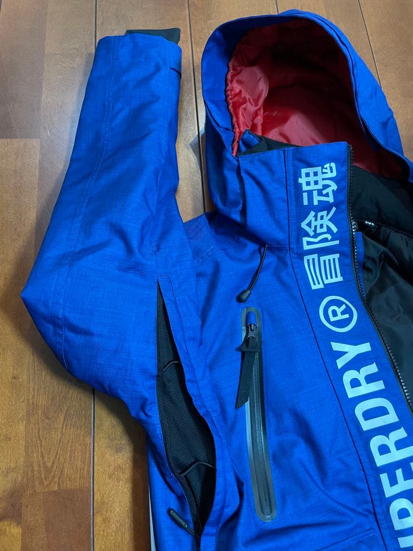 super dry スキーウェア スーパードライ 冒険魂 使用少