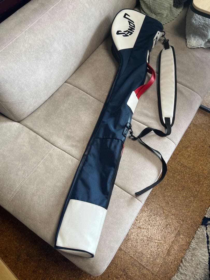 JONES × BEAMS GOLF 別注 クラブケース 紺白赤