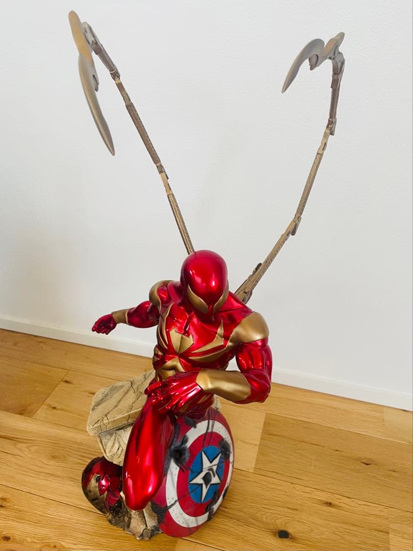 サイドショウ　アイアン・スパイダー　コミケット スタチュー