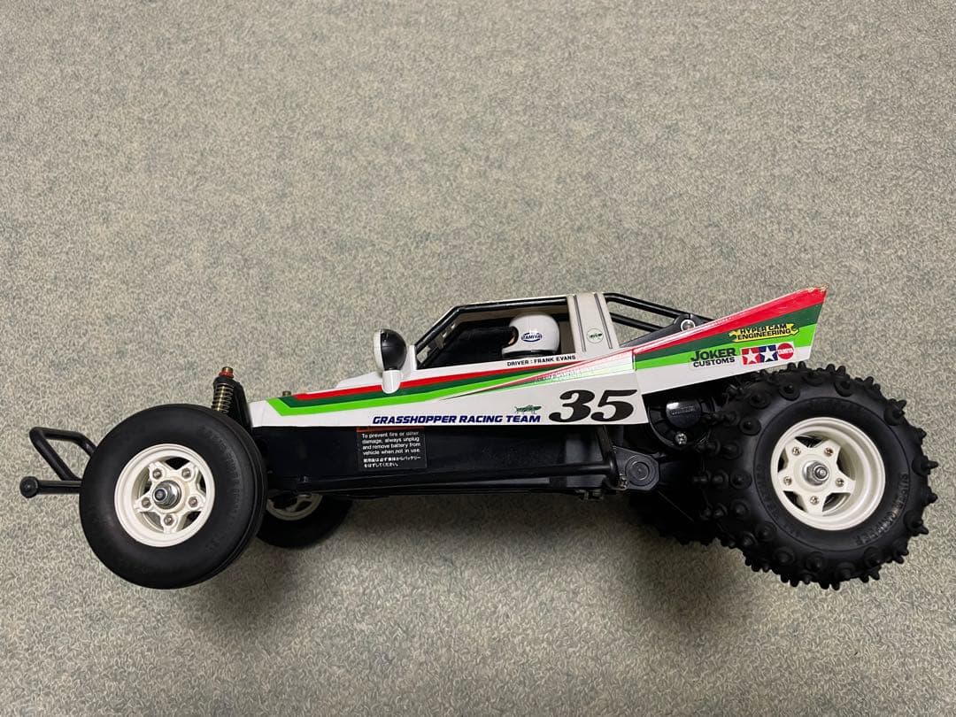 タミヤ　グラスホッパー　カスタム　メカ、プロポ付