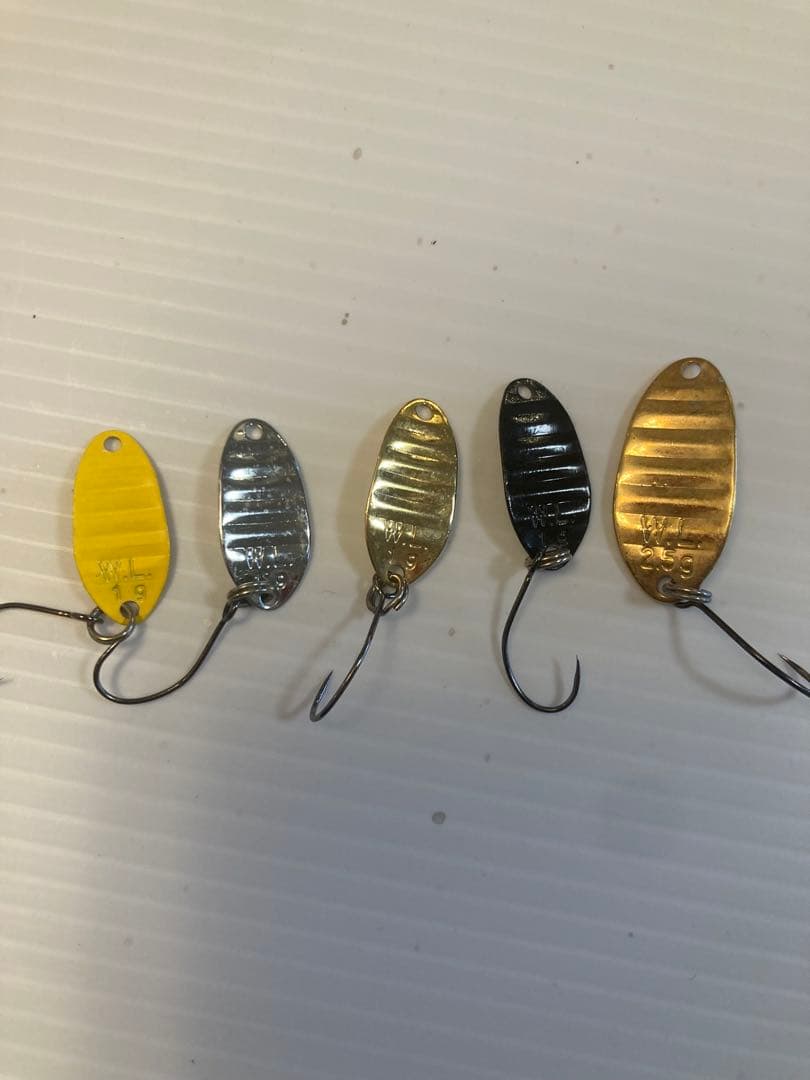 管理釣り場 トラウト スプーン 60個セット ノリーズ 鱒玄人 ウォーターランド