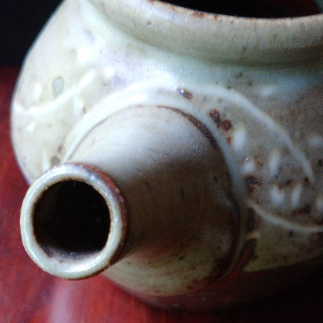 益子 明石 庄作の 『土瓶』急須