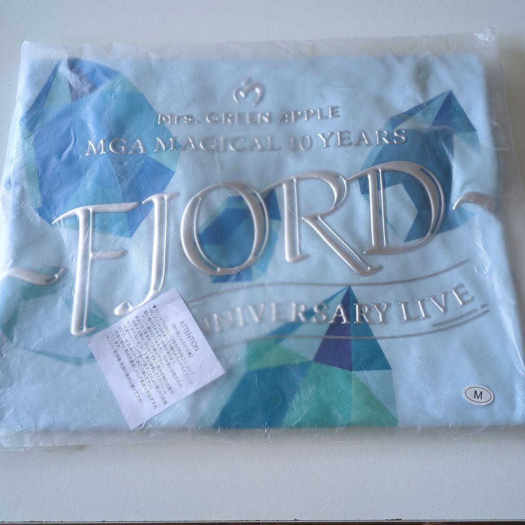 ミセス　フィヨルド　 Tシャツ M クリスタル　ライトブルー　FJORD