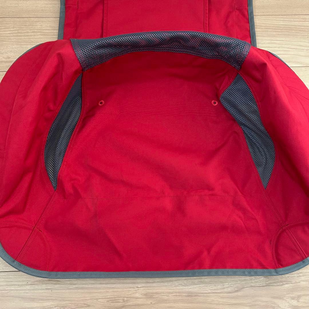 希少色 Helinox サバンナチェア スカーレット/アイアンブラック