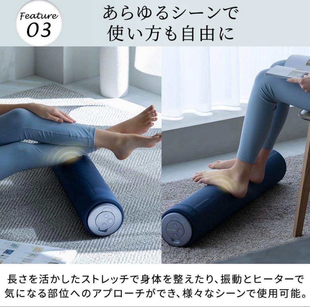 YM1415 DOCTOR AIR ピラティスロール EPR-01 ブルー