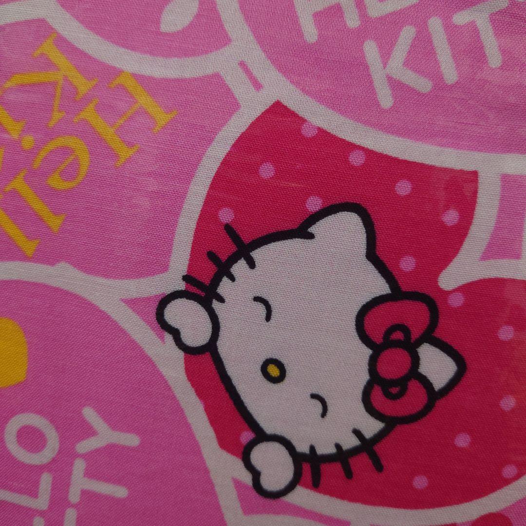 レア　平成レトロ　ハローキティ　ジュニア　掛け敷きふとんカバー　2003