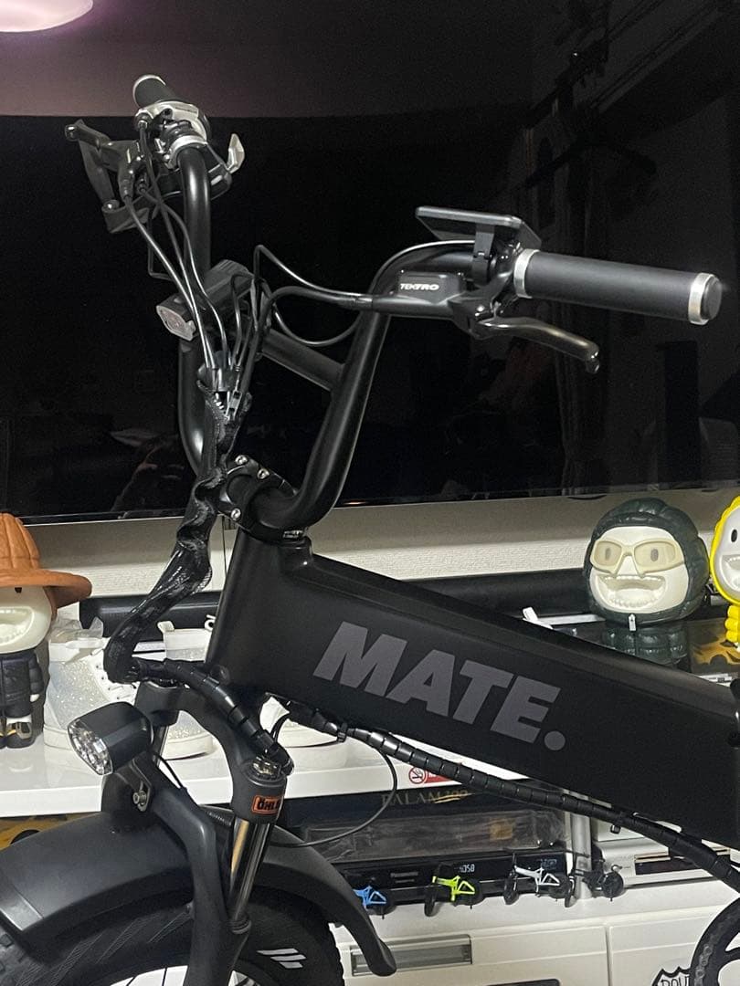 新品未使用★MATEBIKE用♪ハンドルバー＆専用ステム 取付簡単♪ポン付可能