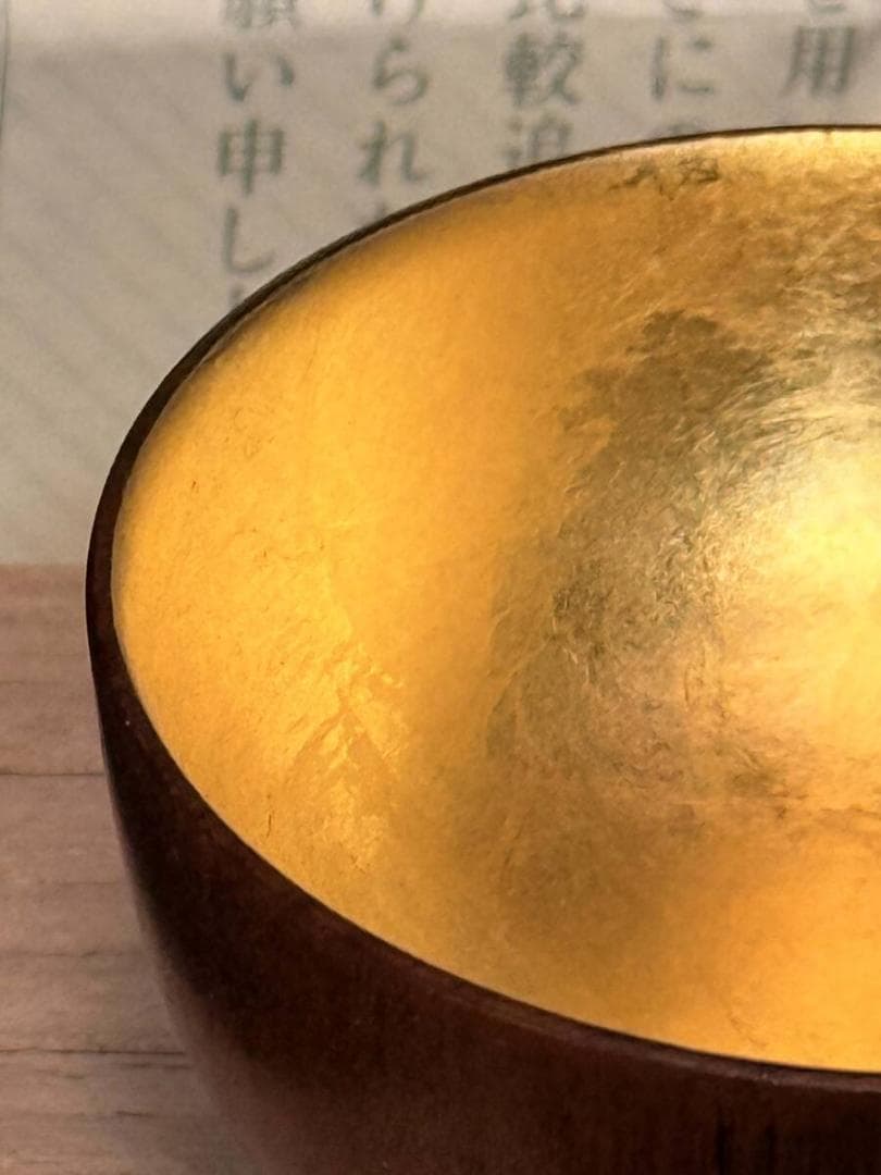 仏具 未使用 ぐいみ 本金箔 木製 伝統工芸 木箱入 岡崎市発送 7793