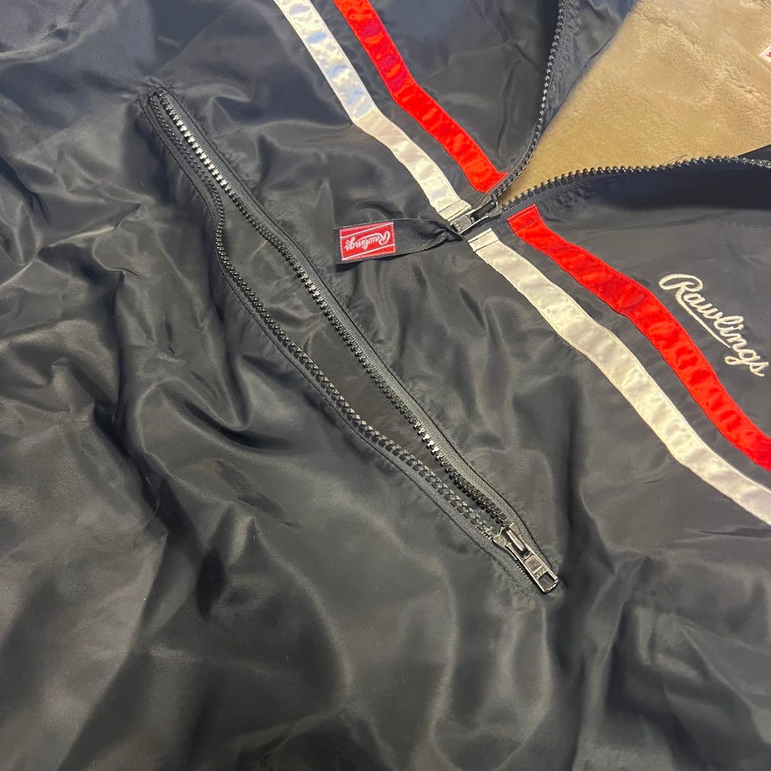 RAWLINGS ナイロンセットアップ L ブラック 野球 スポーツ 運動着