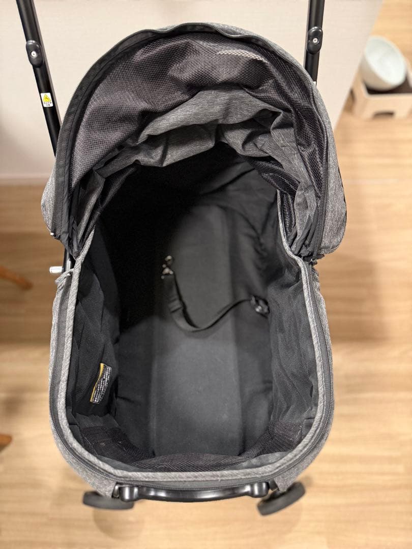 コムペット ペットカート グレー　milimili lite α