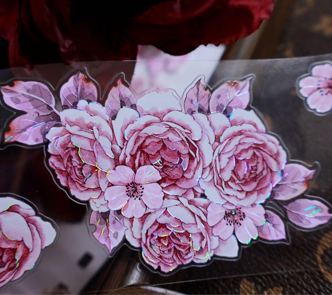 繁花文创《红颜旧》海外マスキングテープ　マステ 【2656】