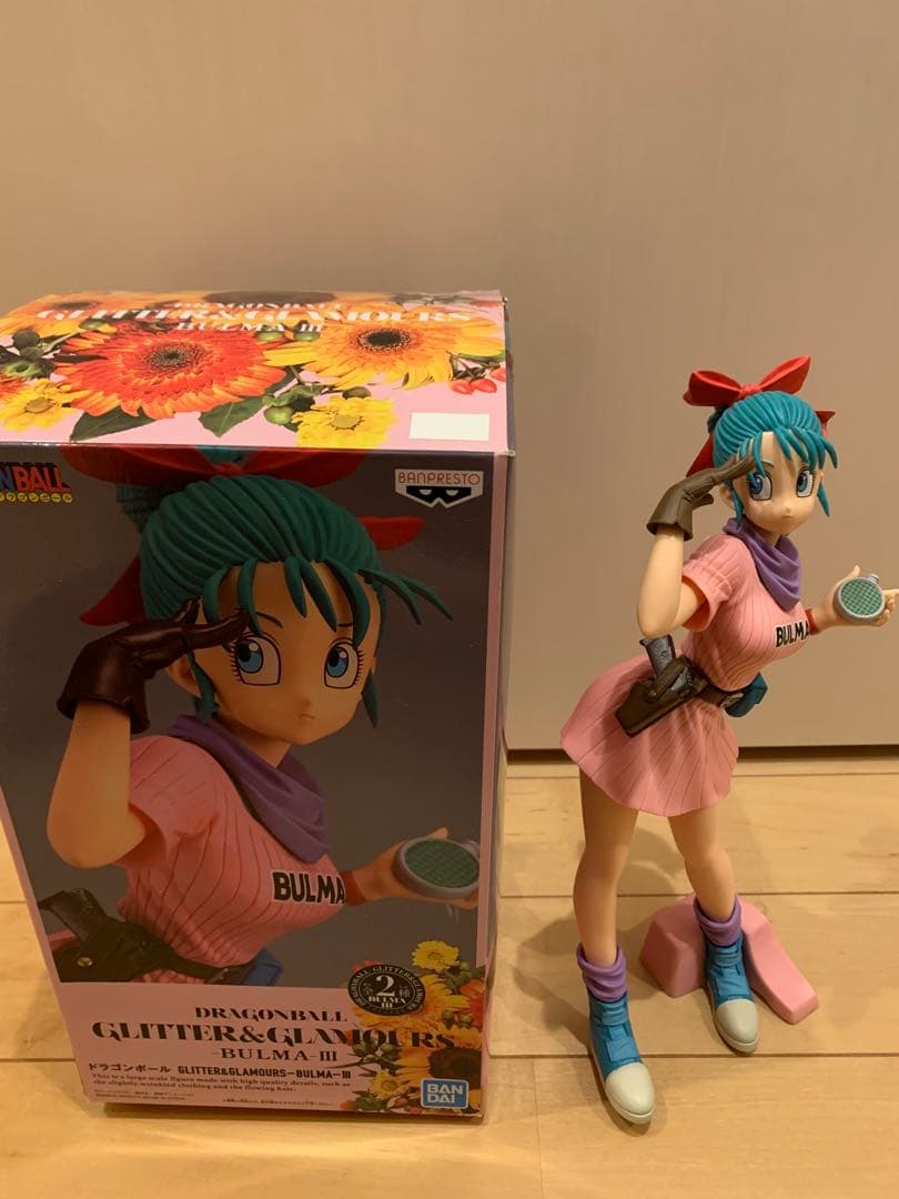 ブルマ　グリグラ　glitter glamours フィギュア　ドラゴンボール