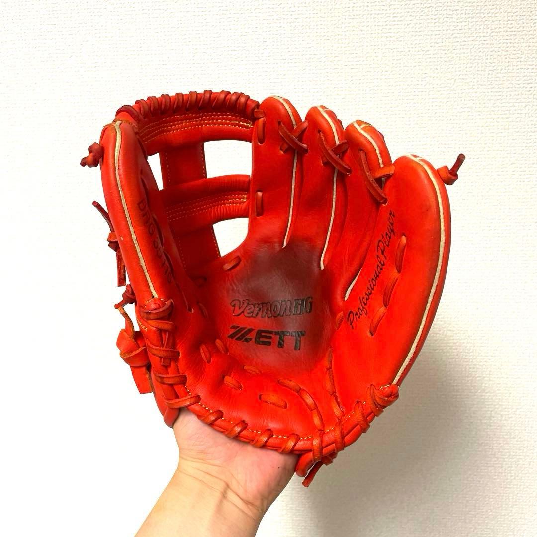 205 ZETT 極美品 軟式 内野手用グローブ