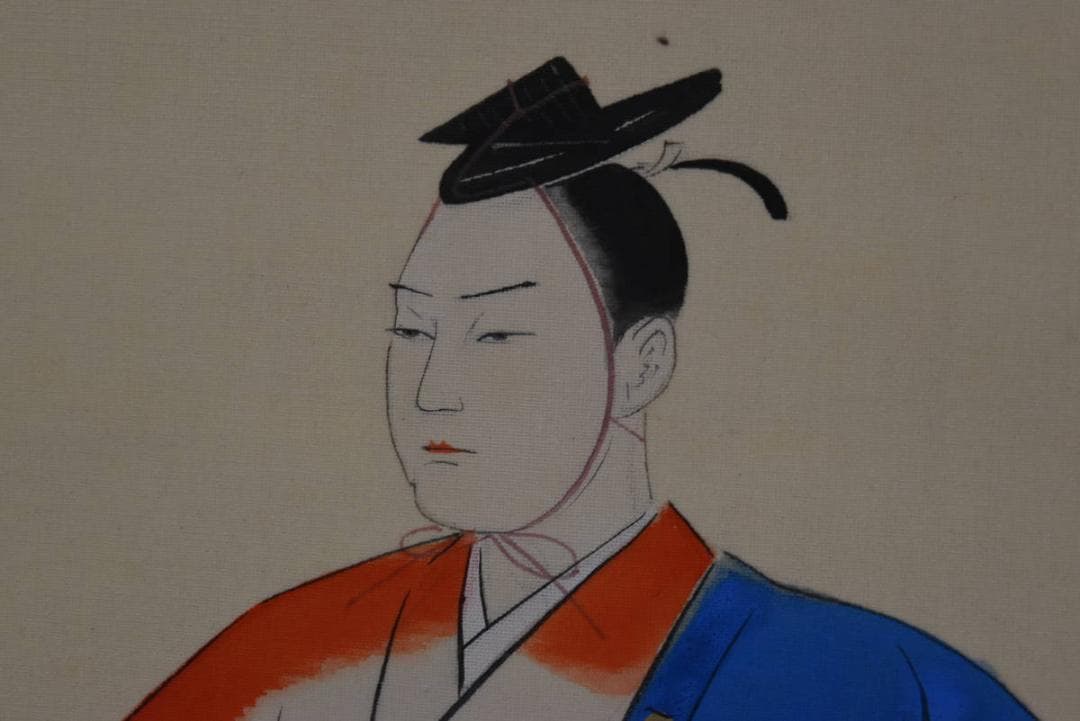 【真作】三宅凰白/能楽/狂言/横物/末廣かり/掛軸/名家伝来/Z-986