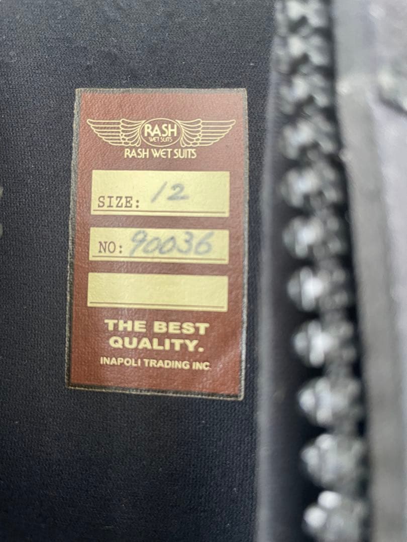 RASH キッズ　ウエットスーツ　12サイズ