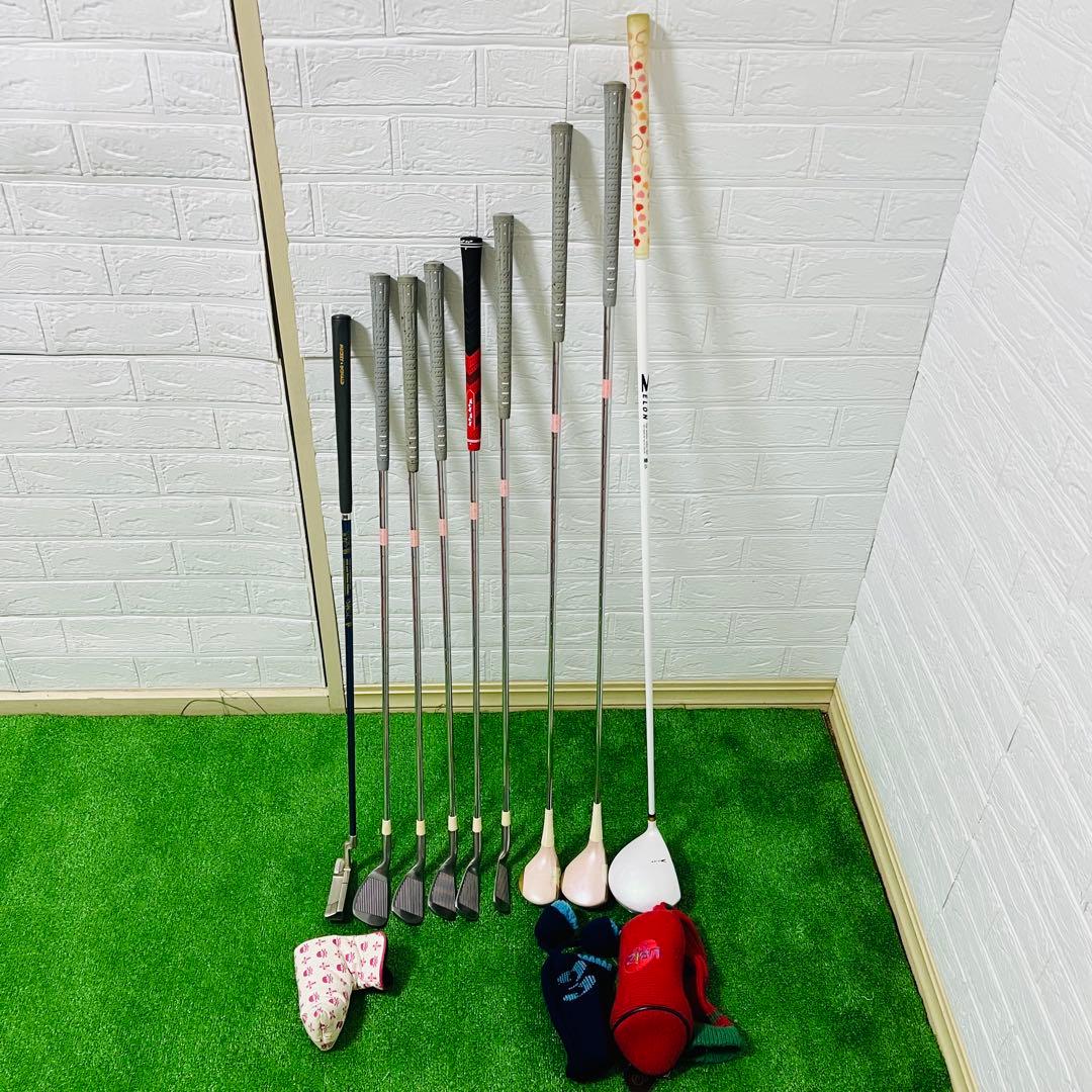 【☆大人気☆】ミズノ☆ゼロン☆レディース☆ゴルフクラブセット☆10本☆初心者☆