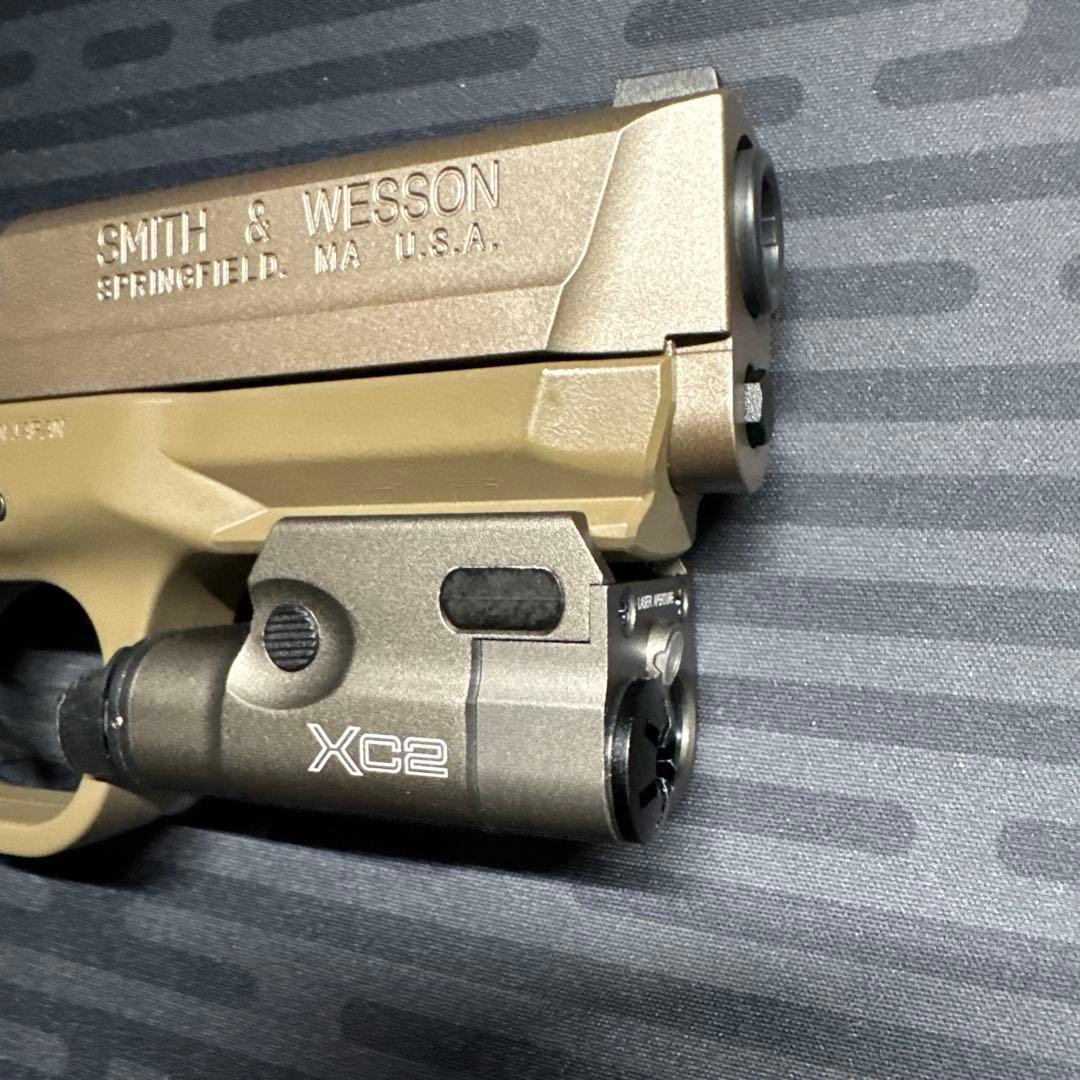 東京マルイ M&P9 V CUSTOM ガスブローバック　ライト付