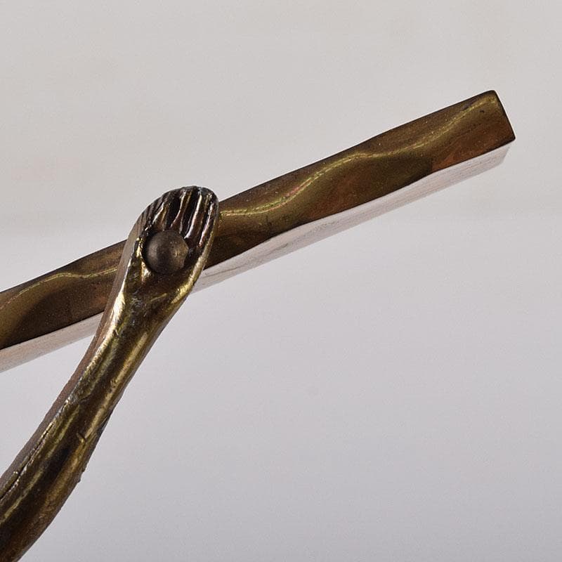 西ドイツ　銅製　キリスト磔刑像　クロス　十字架　C　7763