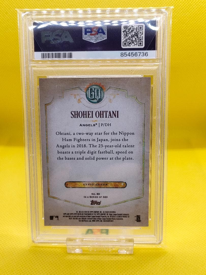 【ＰSA9鑑定品_稀少】大谷翔平_RCカード_2018 Gypsy Queen