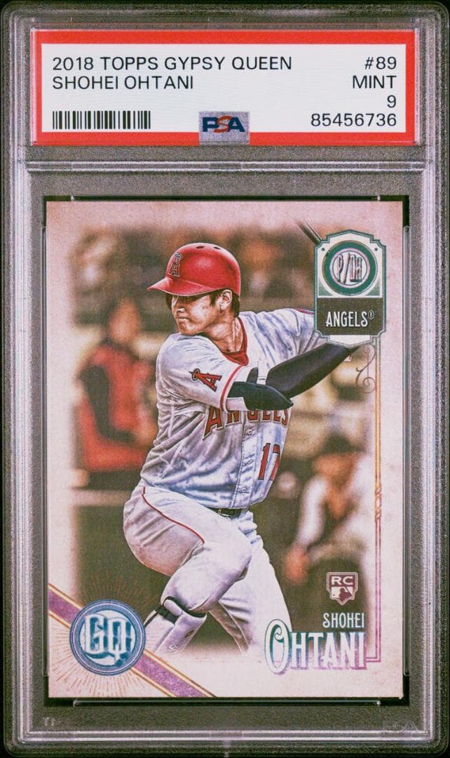 【ＰSA9鑑定品_稀少】大谷翔平_RCカード_2018 Gypsy Queen