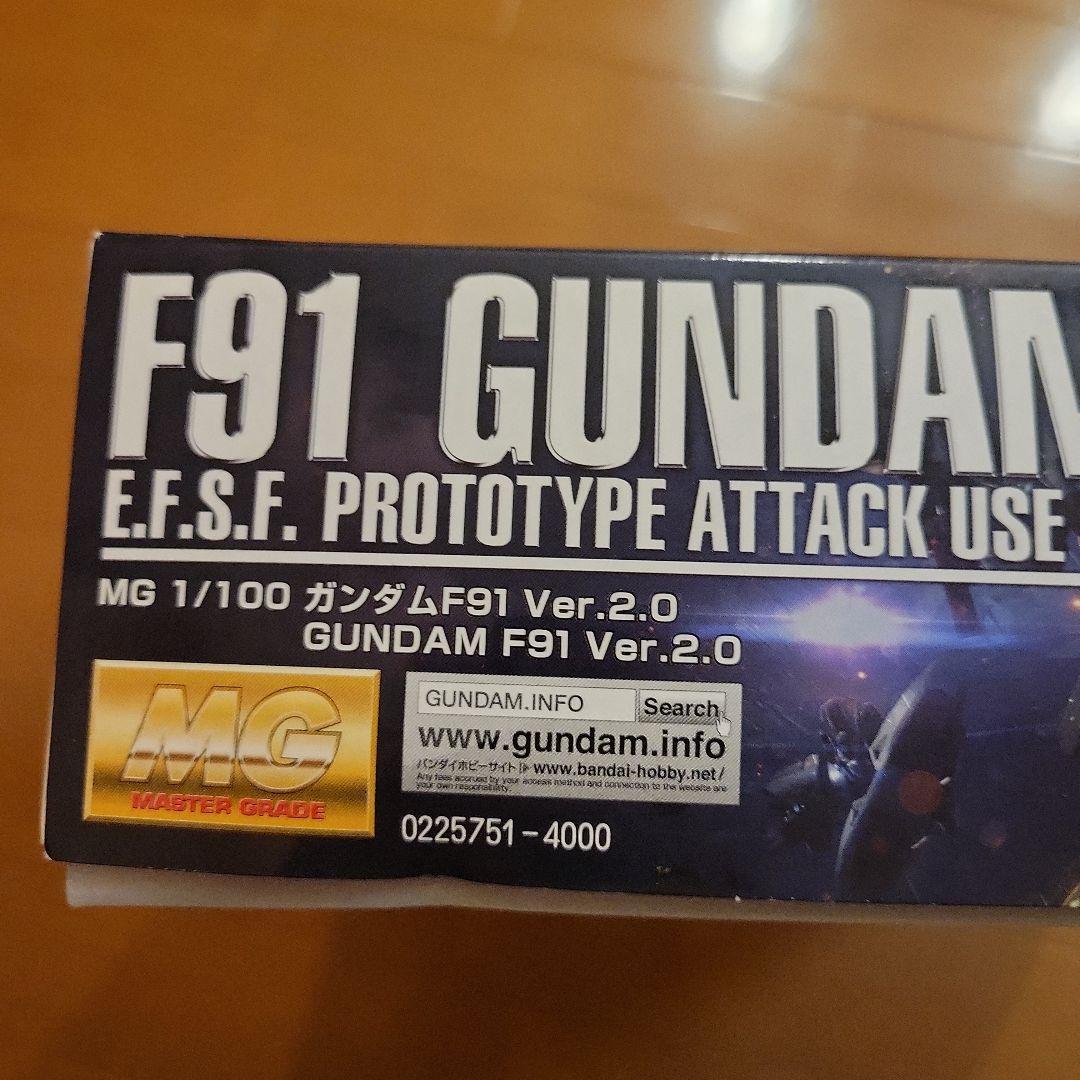 ロボット MG 1/100 F91 GUNDAM F91 Ver. 2.0