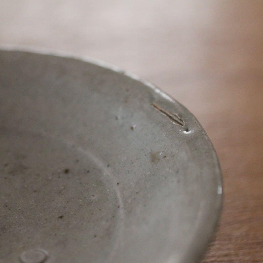 李朝の小皿　骨董　古道具