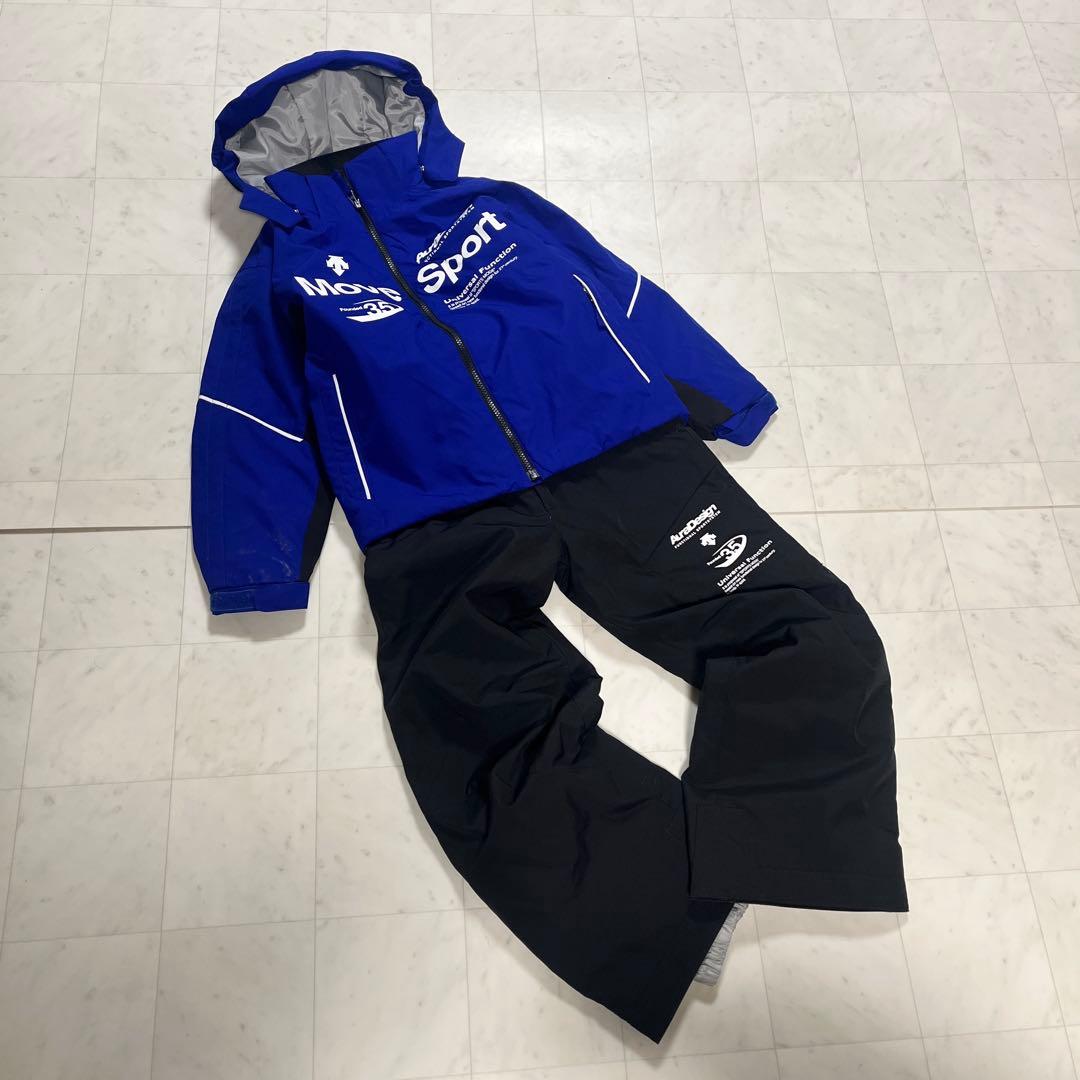 DESCENTE スキーウエア 140 130ボードウエア ウエア上下 男