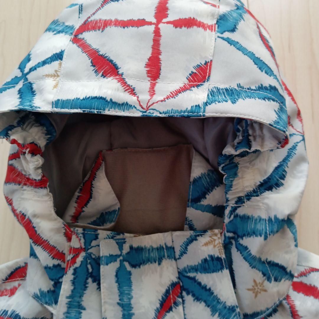 新品　未使用　nima 幾何学模様 ジャケット＆パンツ　スキーウエア　100㌢