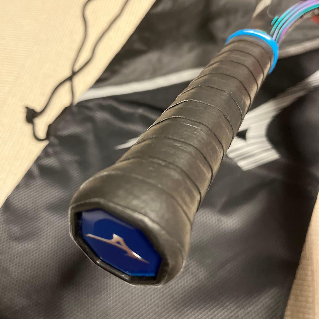 【美品】Mizunoミズノソフトテニスラケット2本セット　ケース.カバー付き