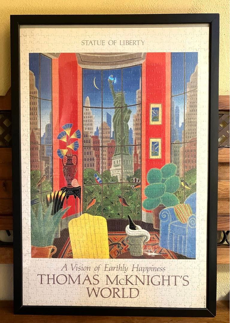 トーマス・マックナイト★自由の女神　　大型ジグソーパズル（完成品）