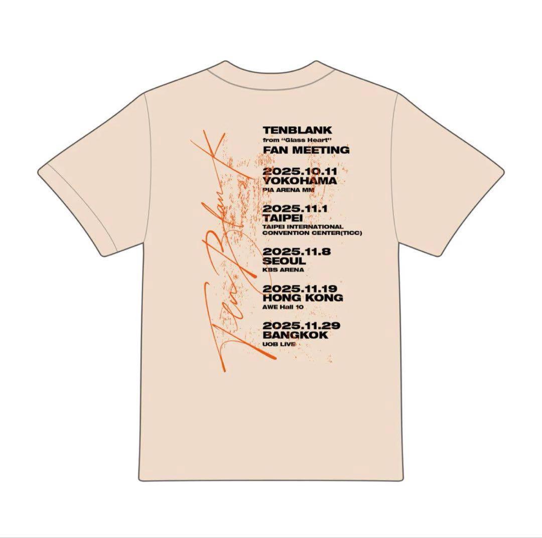 TENBLANK FAN MEETING ツアーTシャツ