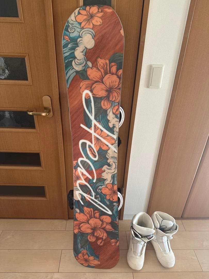 Head スノーボード フラワー柄とブーツセット