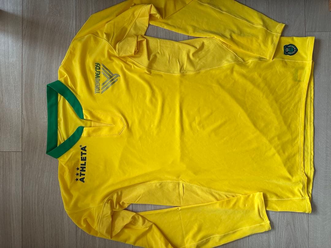 非売品選手支給品ATHLETA TOKYO VERDY 長袖ユニフォーム練習着