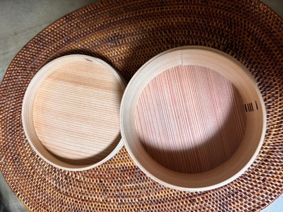 柴田慶信商店　曲げわっぱ　丸弁当箱4寸