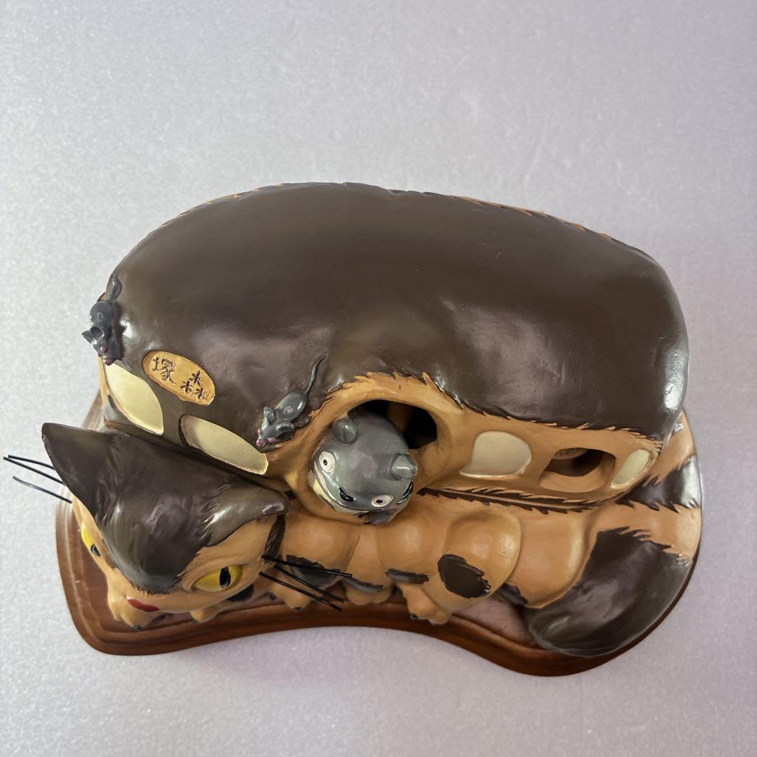 【極美品】となりのトトロ ネコバス オルゴール 小物入れ スタジオジブリ即購入可