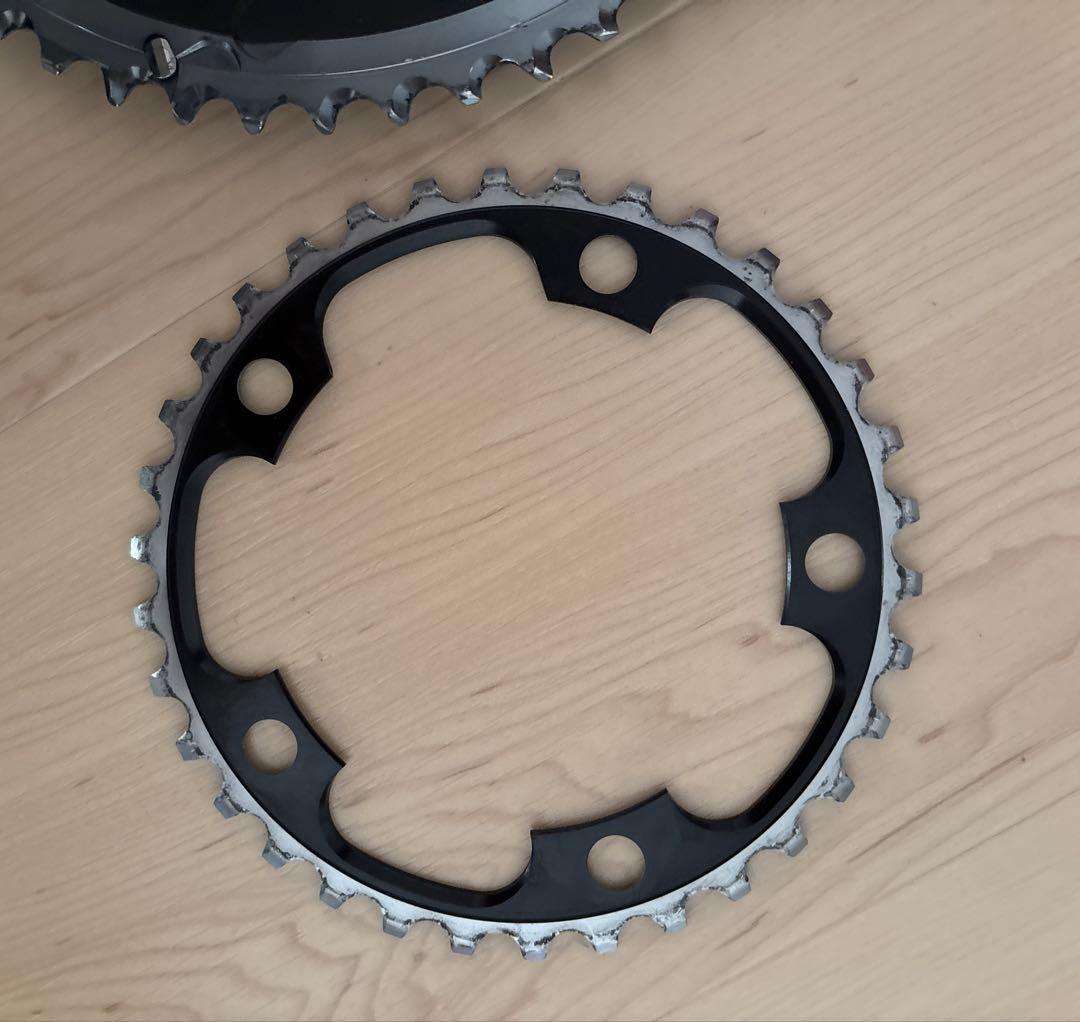 SHIMANO Dura-Ace フロントディレーラー　チェーンリング セット