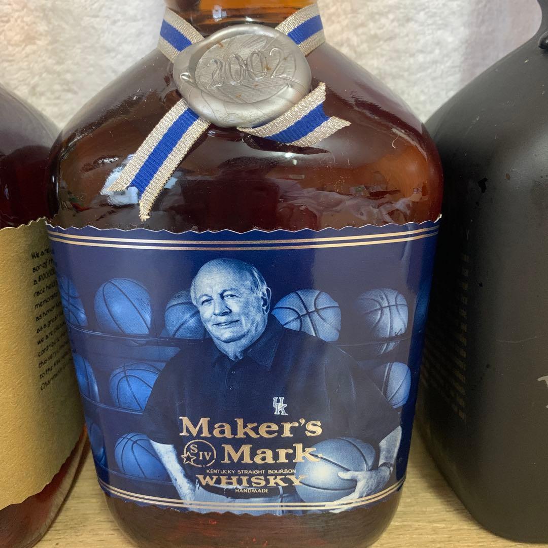 古酒　メーカーズマーク4種