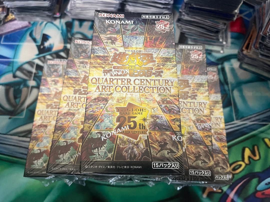 クォーターセンチュリーアートコレクション 未開封シュリンク付き 6BOX