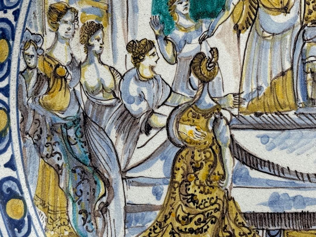 イタリア製　飾り大皿　インテリア　送料込み251226