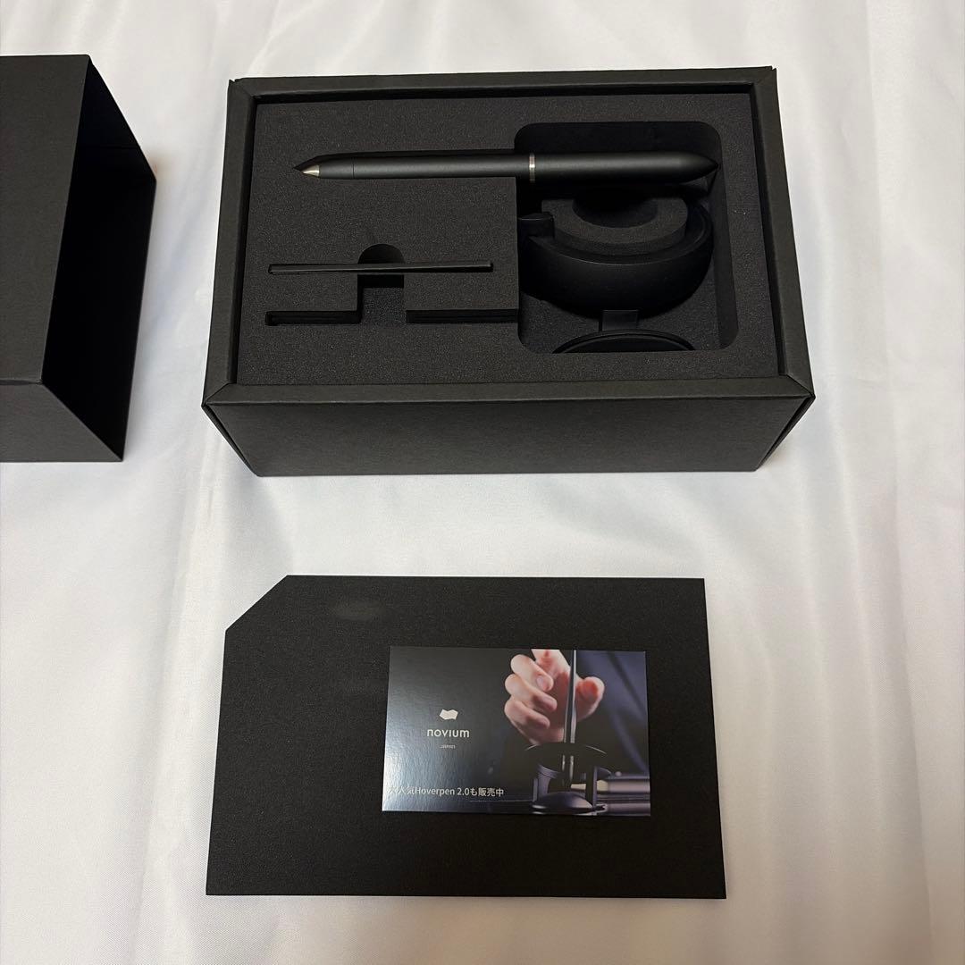 novium Hoverpen Future ディープブラック　替芯５本付き
