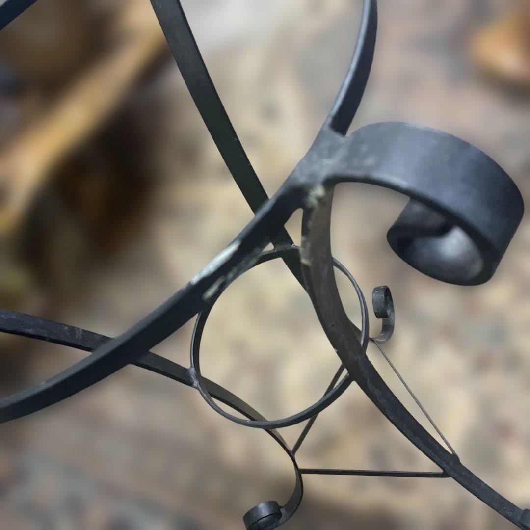 昭和レトロホーロー洗面器　オシャレでアンティークな台付き　弘前相互銀行