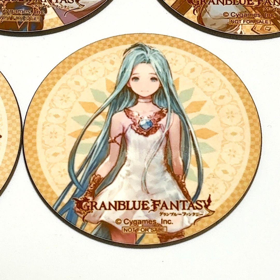 【美品】『グランブルーファンタジー』ハードボードコースター 8種