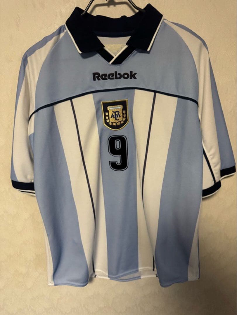 アルゼンチン代表 00 ユニホーム ユニフォーム クレスポ リーボック