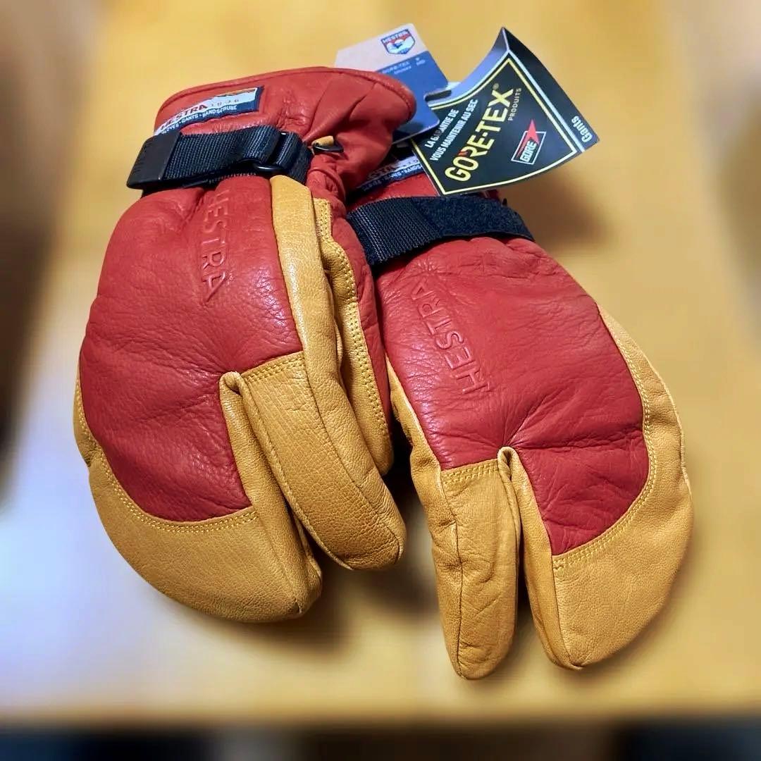 【新品］Hestra Goretex Topo3FingerGTX Size 7