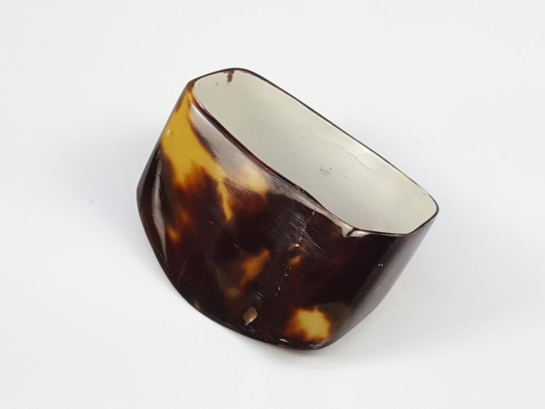 津軽三味線 本鼈甲 胴掛け 天神キャップ 高級天然素材