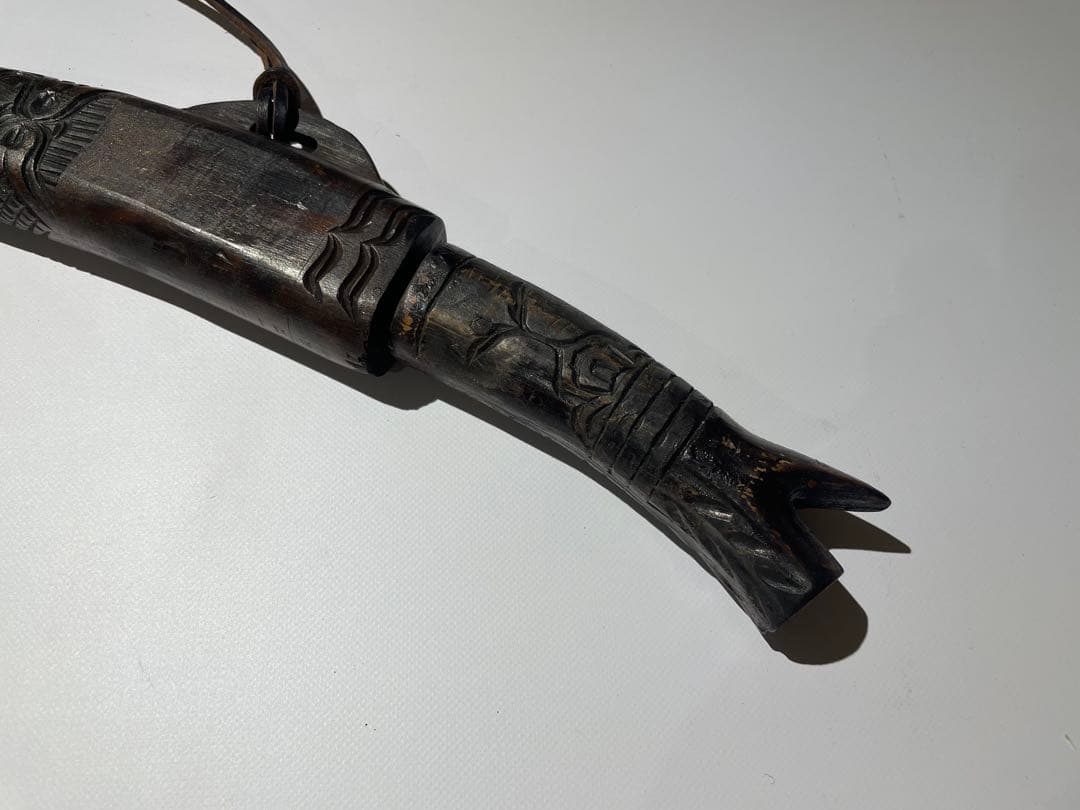 アイヌ　マキリ　アイヌ彫