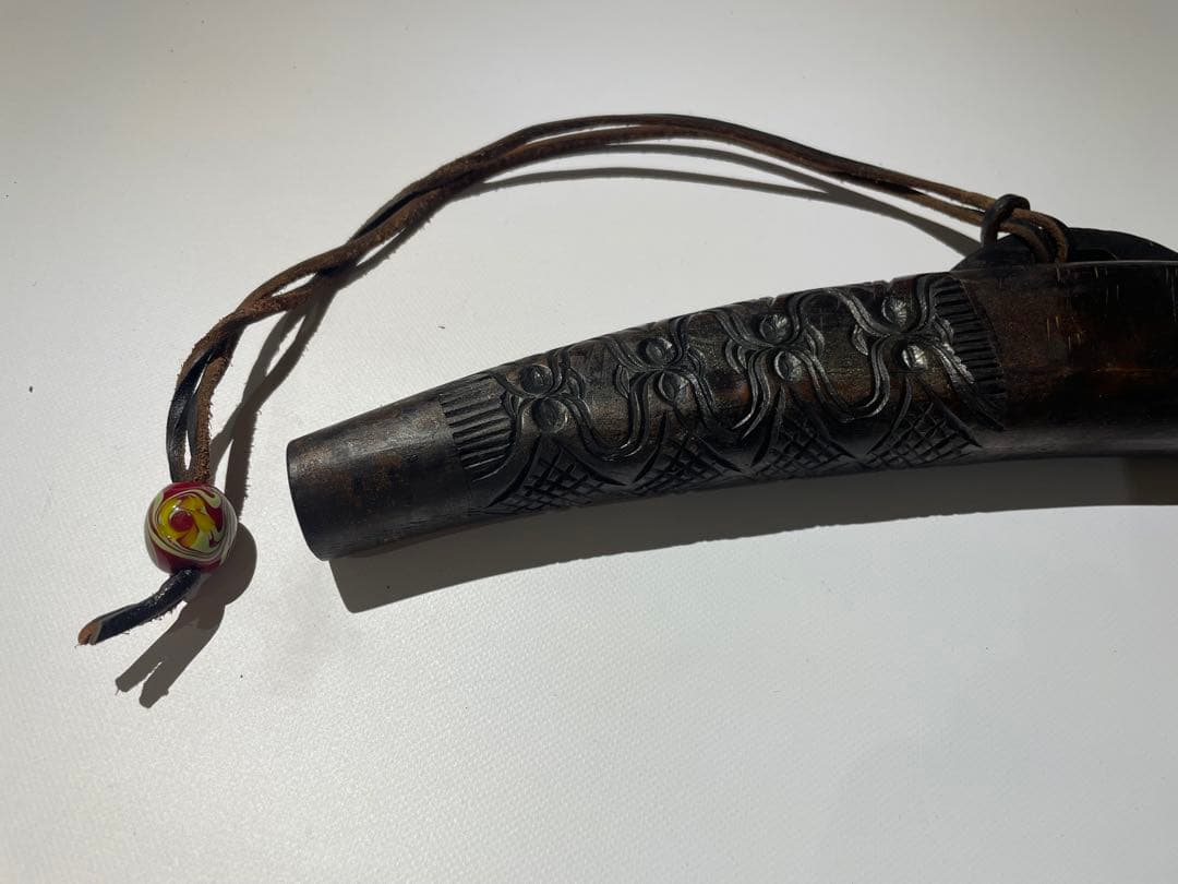 アイヌ　マキリ　アイヌ彫