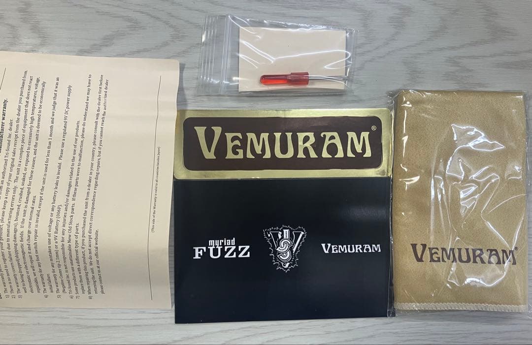 週末限定値下げVemuram Myriad Fuzz（べムラム ミリアドファズ)